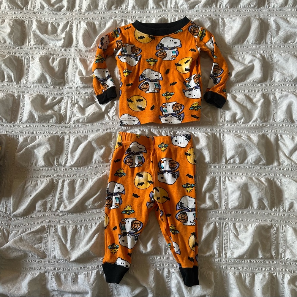 Halloween Baby Boy Pajamas Size 12 Months